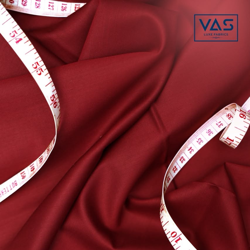 100% Cotton fabric with a tailor's tape measure
